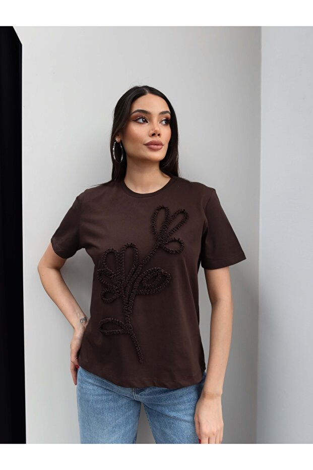 Flower Pattern Tshirt - 5