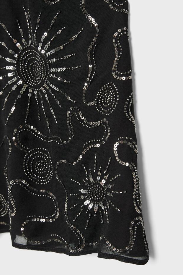 İşlemeli halter top - 8