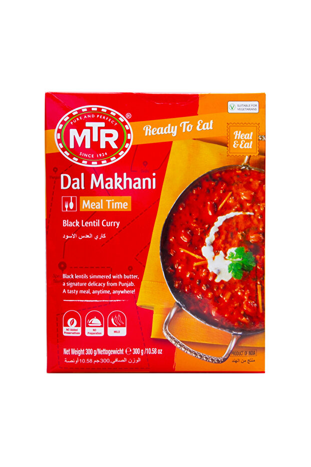Ready-to-Eat Dal Makhani Creamy Black Lentil (300g)
