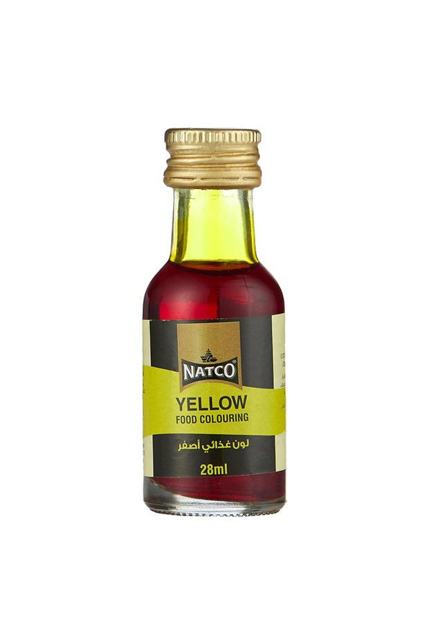 NATCO FOOD COLOUR YELLOW 28ML