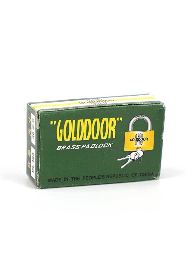 Heavy Duty Weatherproof Brass Security Padlock (30mm)