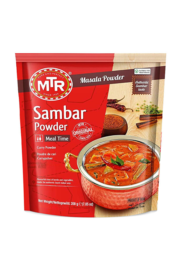 Traditional South Indian Sambar Curry Spice Mix (200g)
