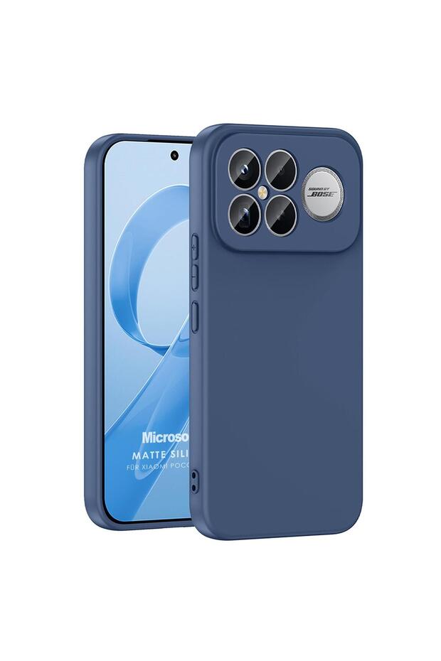 Poco F8 Ultra Case Groovy Soft Navy Blue