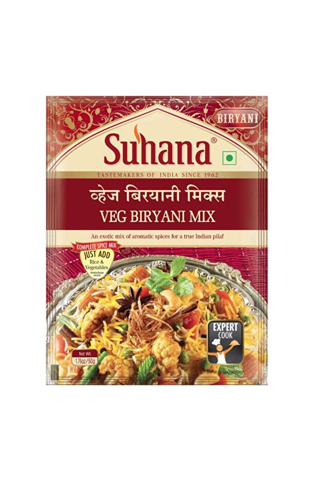 Ready-to-Cook Vegetable Rice Biryani Seasoning Mix (50g)