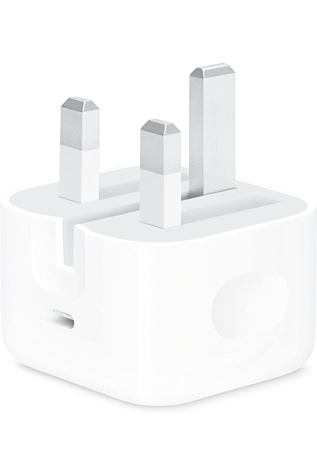 3 Pin USB-C Power Adapter White 20W