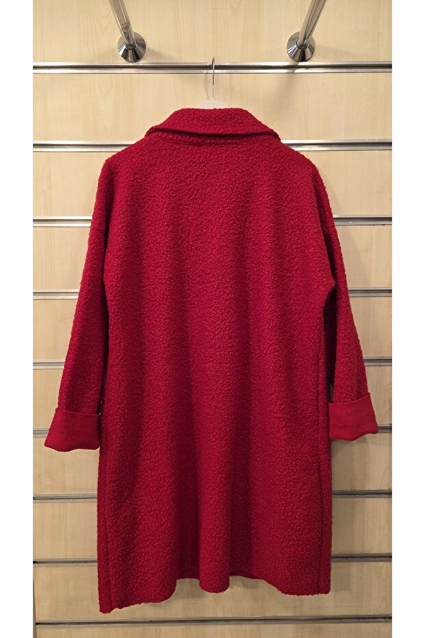 Italian Boucle Jacket m Transitional Plain Pattern - 5