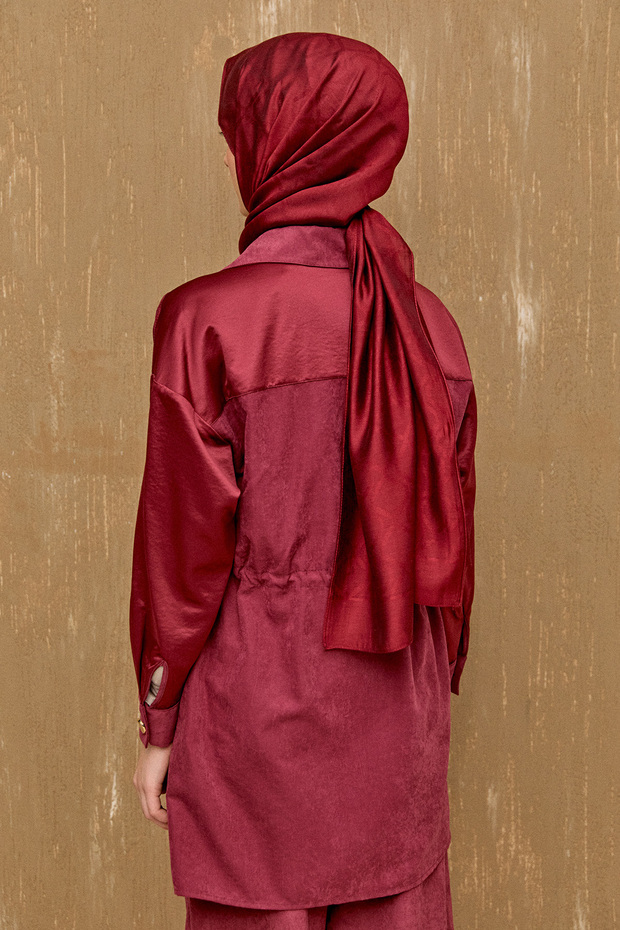 Düğmeli Lyocell Tunik - 6