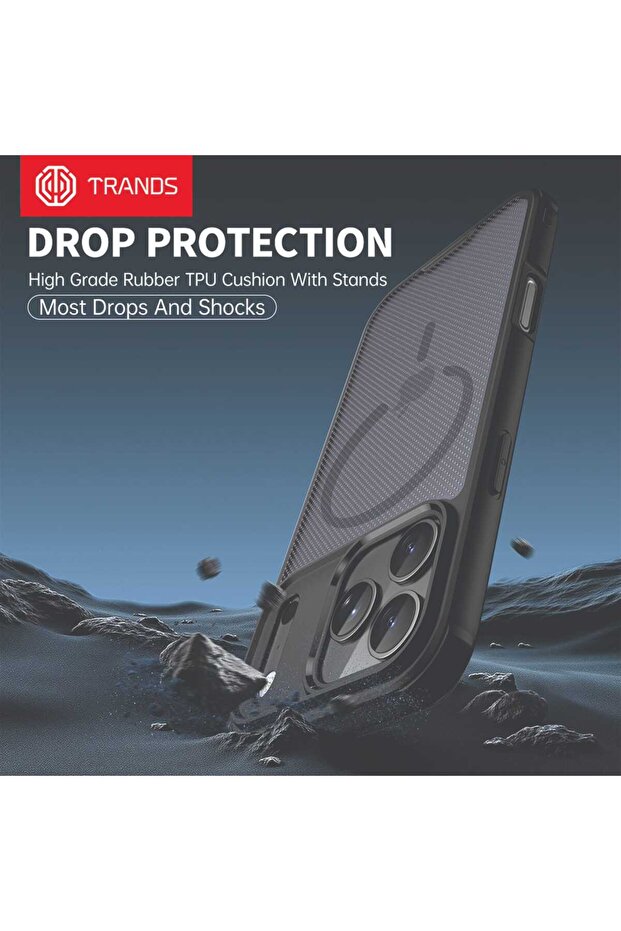 2-in-1 iPhone Pro Max Clear Case with Screen Protector - 3