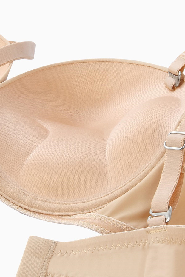 Olympos Non-Removable Strap Micro Bra - Double Push Up, Extra Padding, No Underwire - Premium Basic - 24 - 4