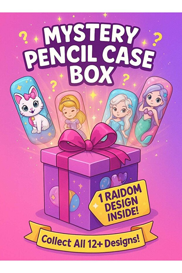 Surprise Pencil Case for Girls