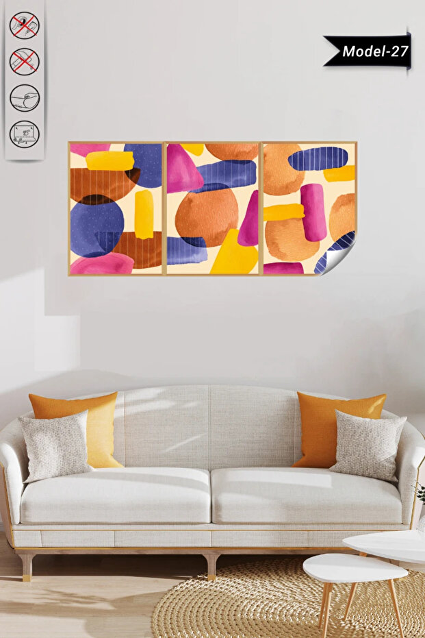 Static Cling Table - Poster Modern (Model- 27) - 1