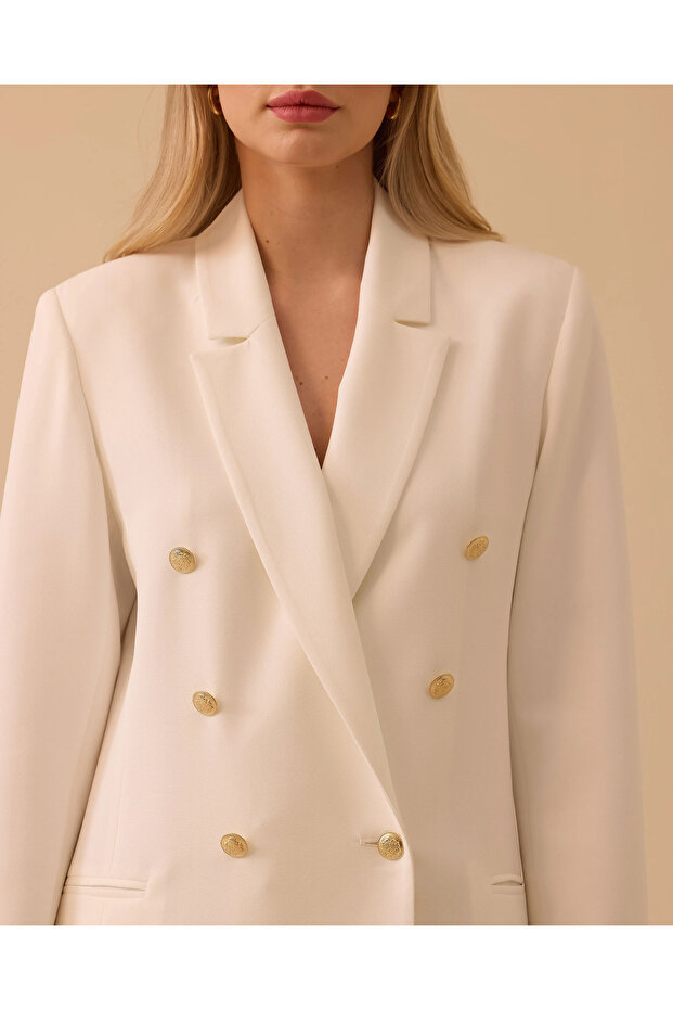 Kruvaze Klasik Ceket - 5