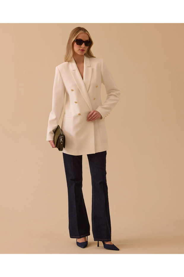 Kruvaze Klasik Ceket - 3