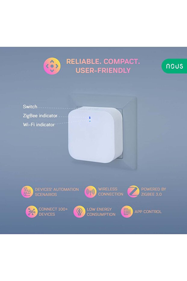 Hub inteligent E1, Zigbee 3.0, Wi-Fi - 2