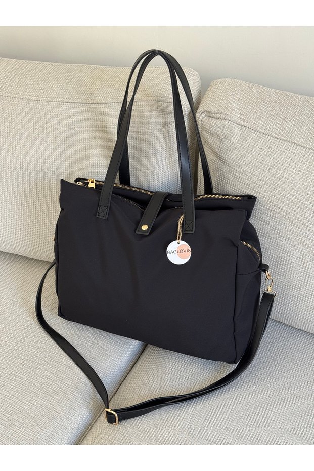 Fabric Suitable for Mother-Baby Use, Laptop Portable Women's Shoulder Bag En40 Boy30