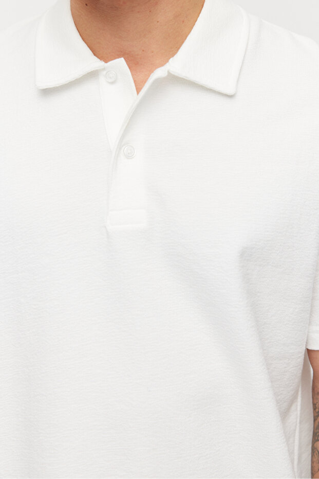 Men's Polo Neck Basic T-shirt - 6