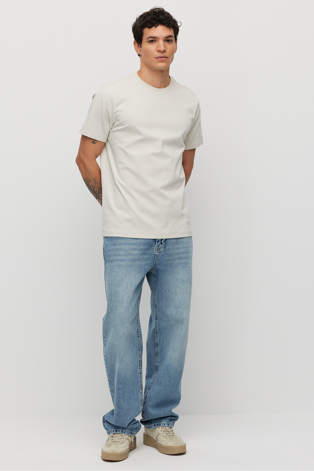Men's Crew Neck Basic T-Shirt - 7