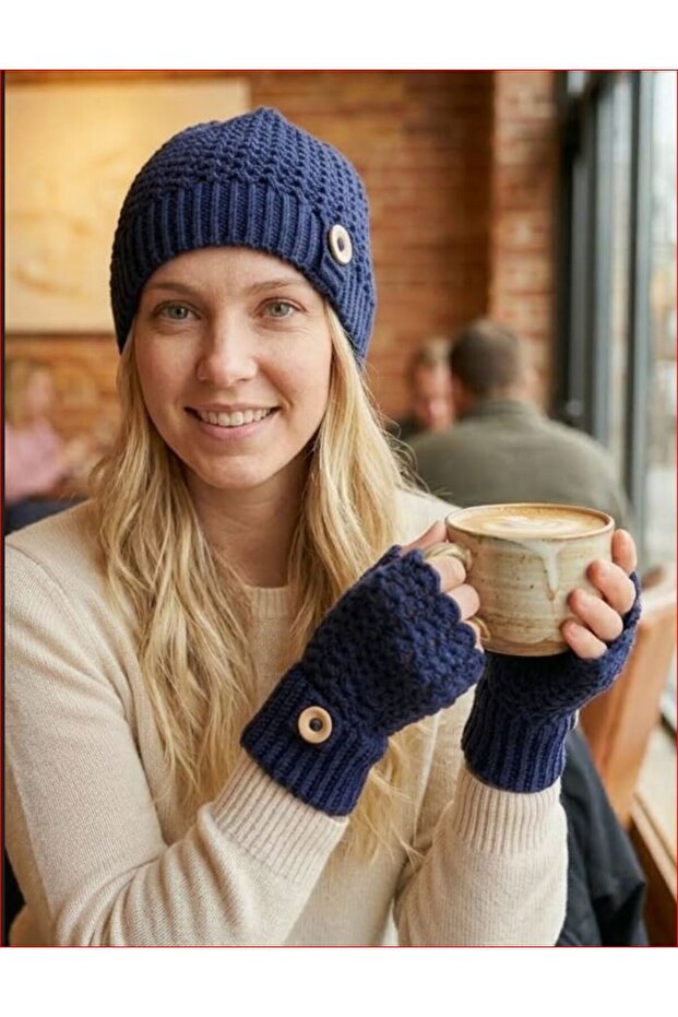 MODERN EL ÖRMESİ BERE VE PARMAKSIZ ELDİVEN - 2