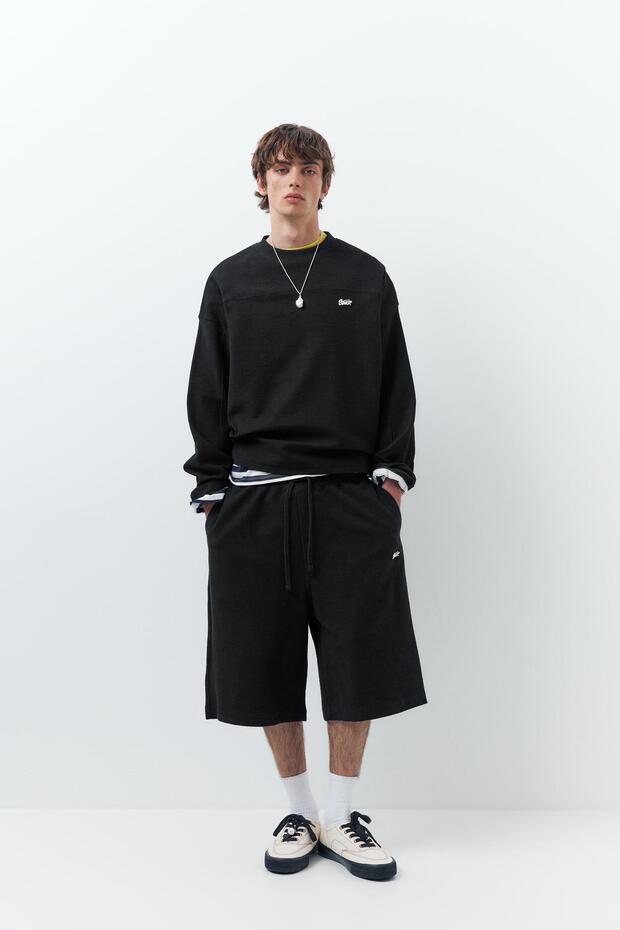 STWD bisiklet yaka sweatshirt - 3