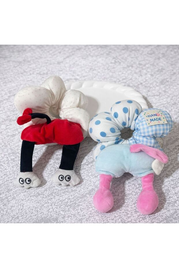 Cute Friends Double Figured Hair Clip Set (Large Size)