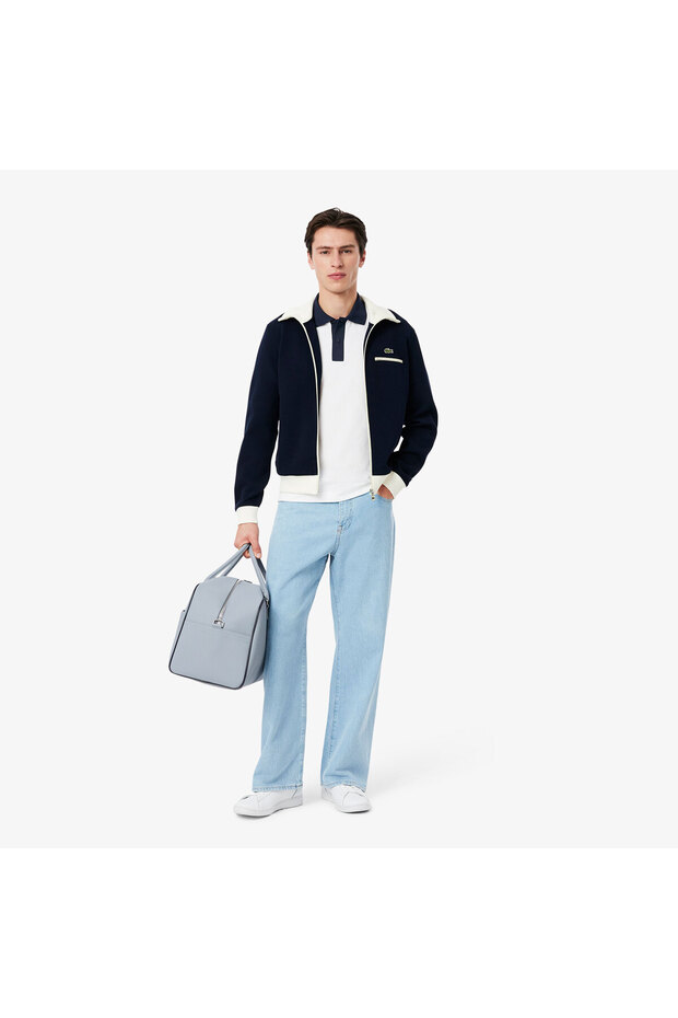 L.12.12 Erkek Classic Fit Beyaz Polo - 5