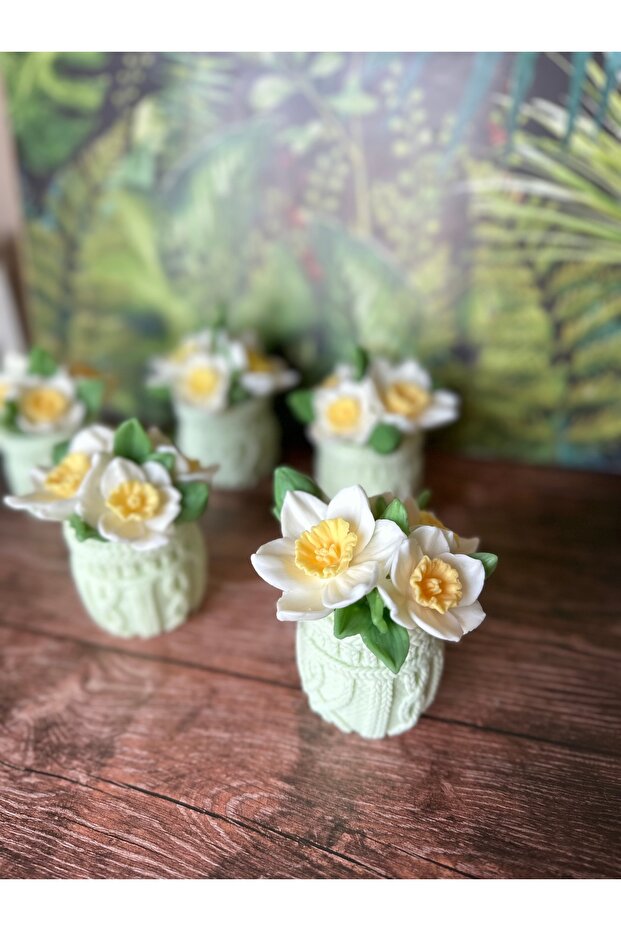Narcissus Flower in a Vase Handmade Scented Soap Handmade Soap