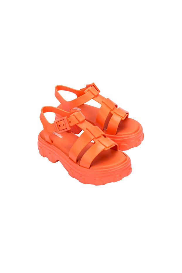 Ella Infantil Preto Girls' Sandals Orange 36442