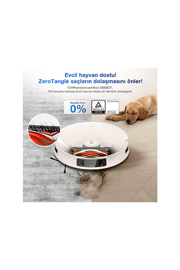 T30 Pro Omni Robot Süpürge Bej - 6