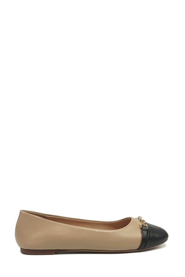 Beclan 6Fx Beige Women's Ballet Flats