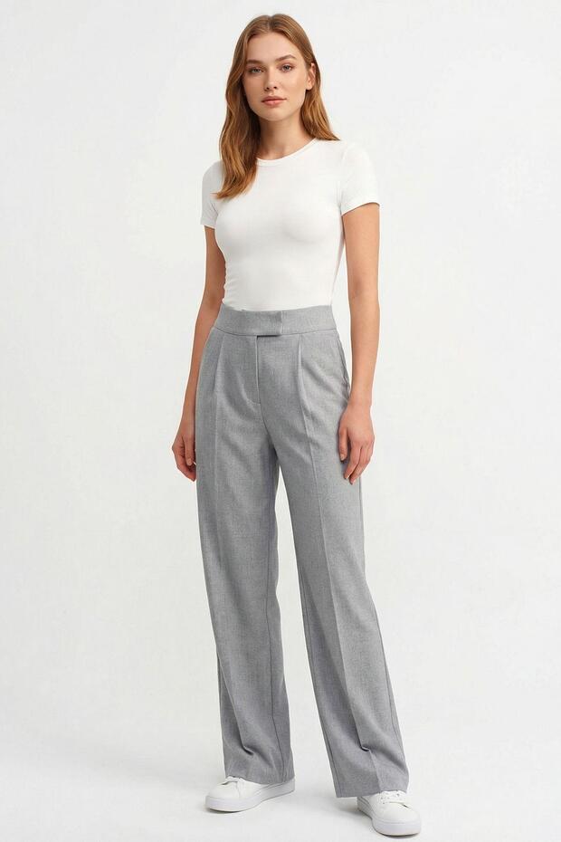 Gray Velcro Pants 8410A - 1