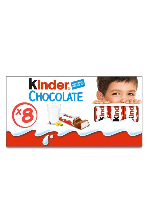 Milk Chocolate Fine Bars Multipack (8 Pieces, 100g)