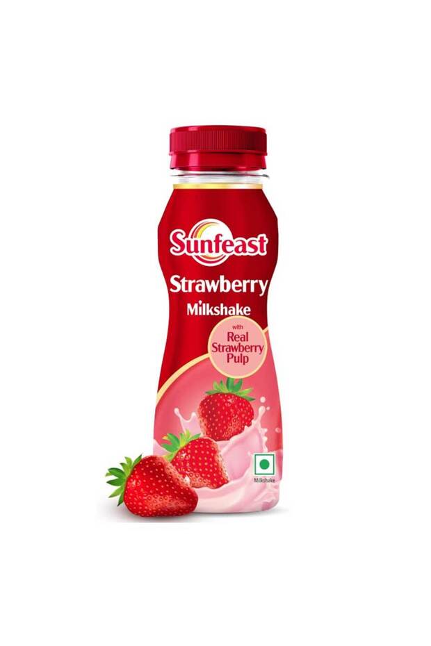 Smooth Strawberry Dairy Milkshake Drink (180ml Can)