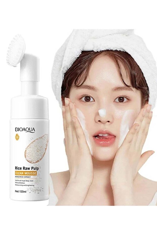 RICE FACIAL CLEANSING FOAM 120ML -