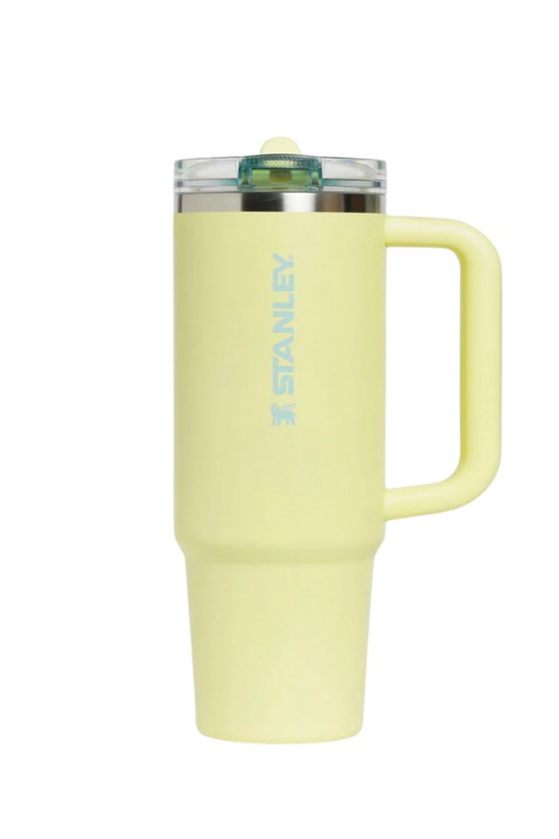 The Quencher Protour Flip Straw Tumbler | 0.89 Liter Pomelo (30 oz) Leak-Proof Thermos with Straw