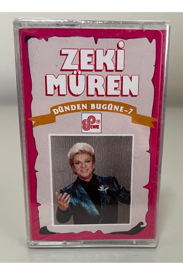 Zeki müren from yesterday to today 7 cassettes (zero gelatin)