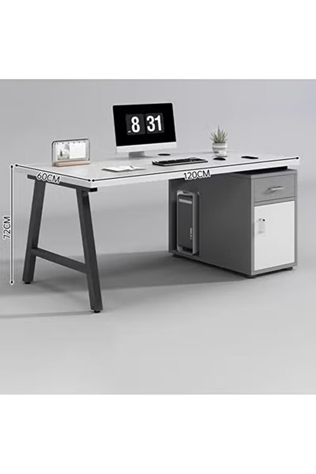 Executive Office Desk and Multifunction Computer Table - 2