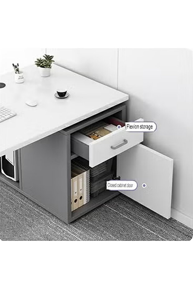 Executive Office Desk and Multifunction Computer Table - 4