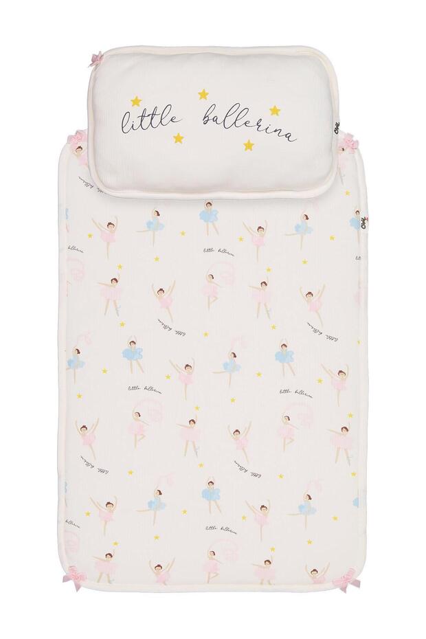 Ballerina Empirme Printed Bottom Opening - Ecru