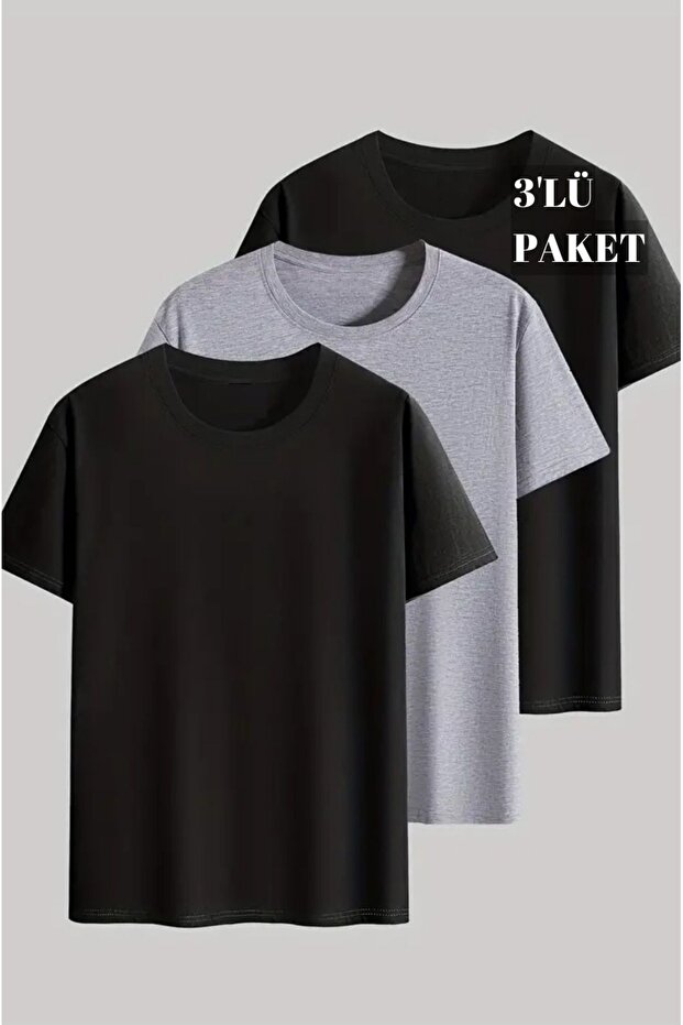 3-Piece Advantage Set Unisex Crew Neck T-Shirt