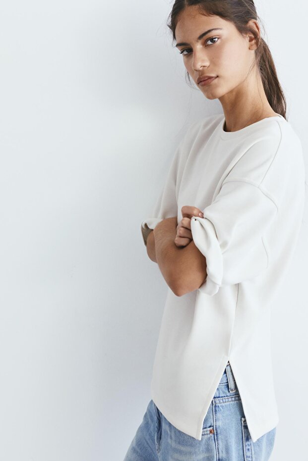 Oversize kısa kollu t-shirt - 6