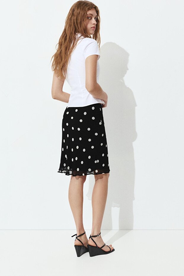 Puantiye mini etek - 2