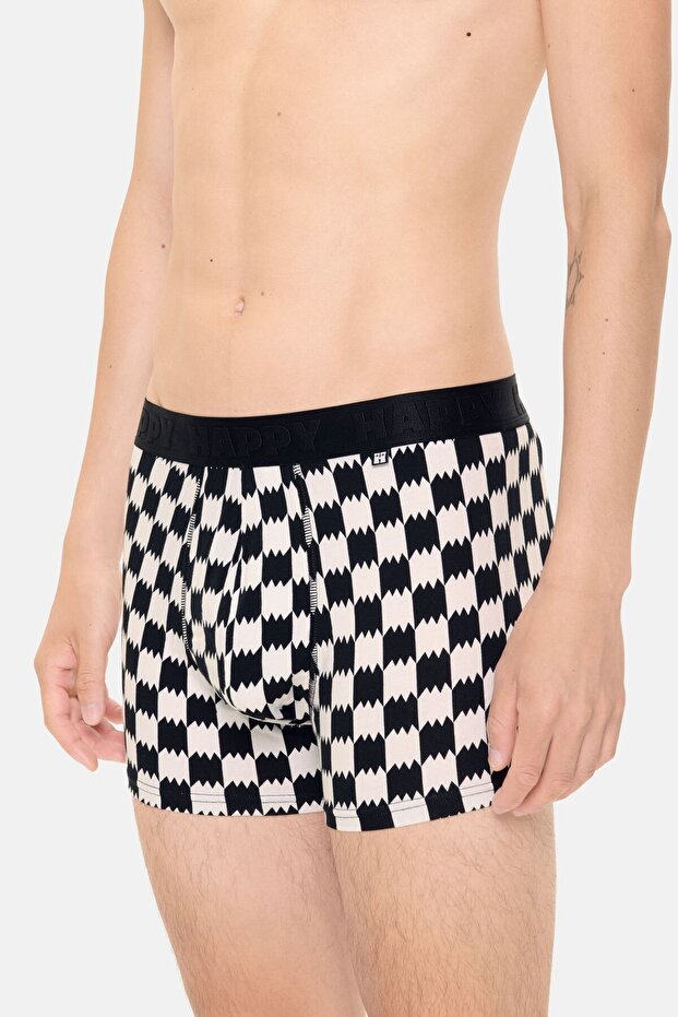 - Men's Multi-Colored Mixed Patterned 3-Piece Boxer Set - 4