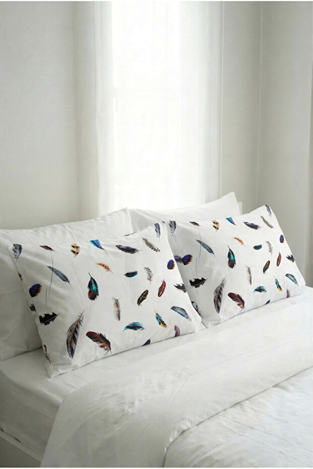 100% Cotton Satin 2-Piece Pillowcase 50X70