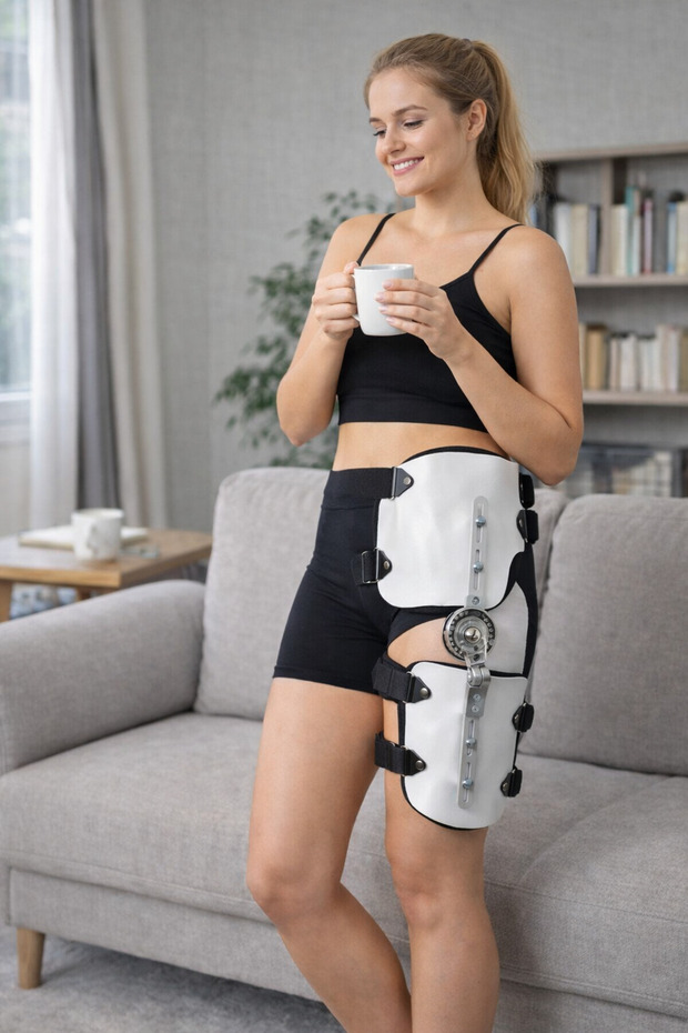 Adjustable Hip Brace Hip Supporter Post-Dislocation Surgery Stabilization - 1