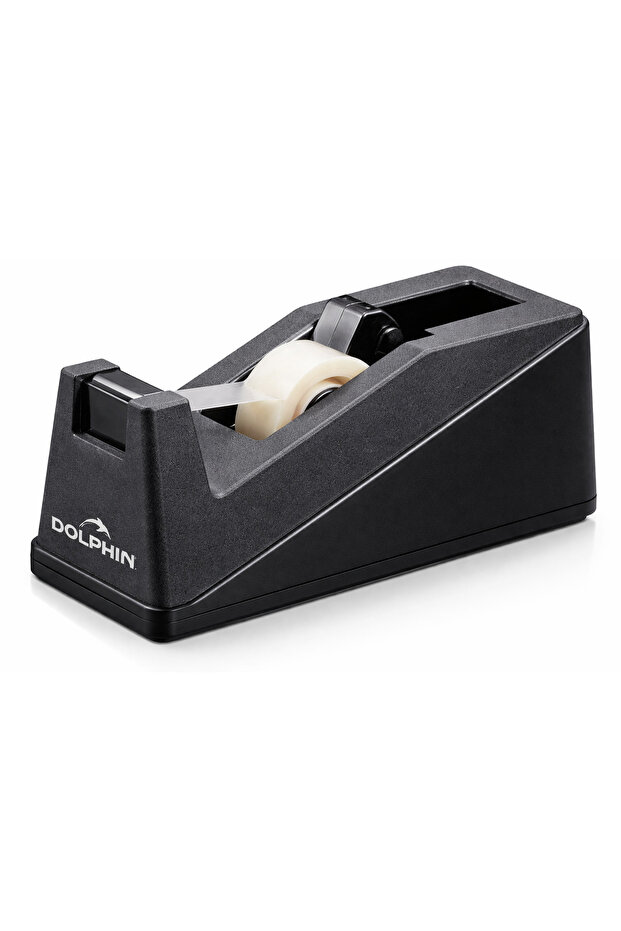 Desk Tape Dispenser - Non Skid for Smooth & Precise Tape Cutting, Perfect for Office, School & Home