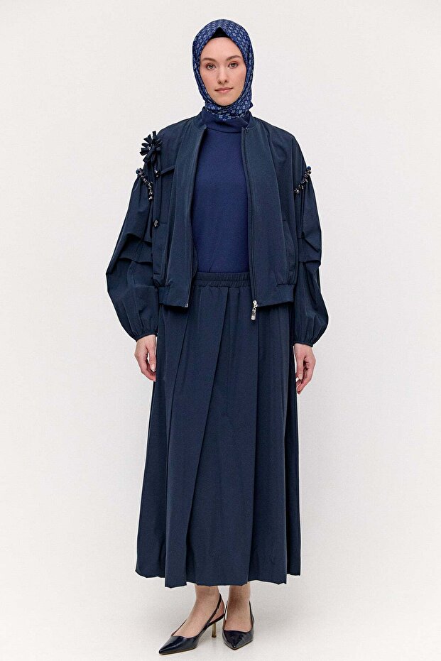 Pilikaşeli Balon Etek - 4