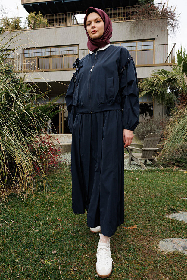 Pilikaşeli Balon Etek - 1