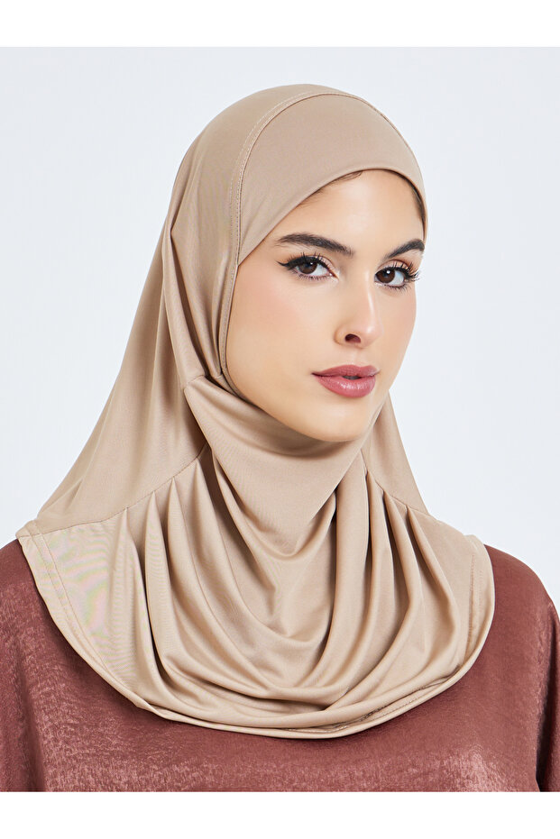 Beige Ready-to-Wear Hijab