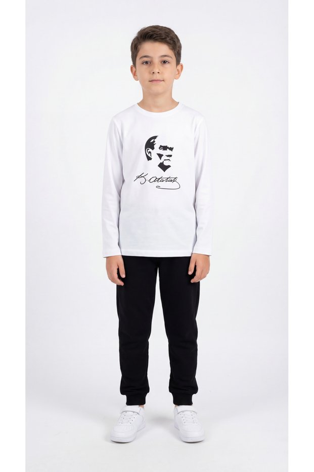 Ataturk Printed Boy's T-Shirt