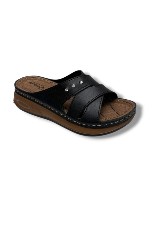 Sırma 5601-26 Anatomical Wedge Sole Women's Slipper